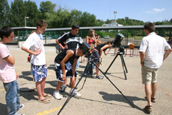 Observation visuelle et sécurisée du Soleil